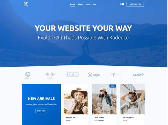 Kadence - WordPress theme