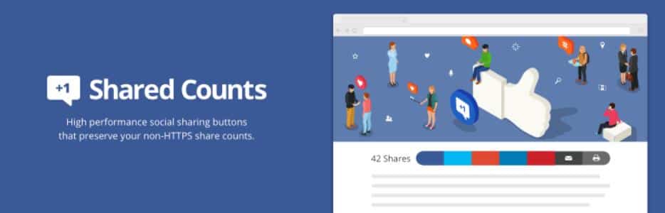 Shared Counts – Social Media Share Buttons